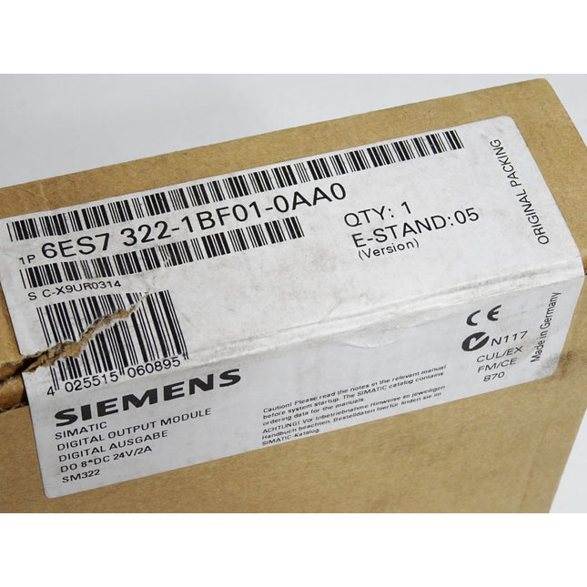 Siemens SM322 6ES7322-1BF01-0AA0 6ES7 322-1BF01-0AA0 / Neu OVP versiegelt