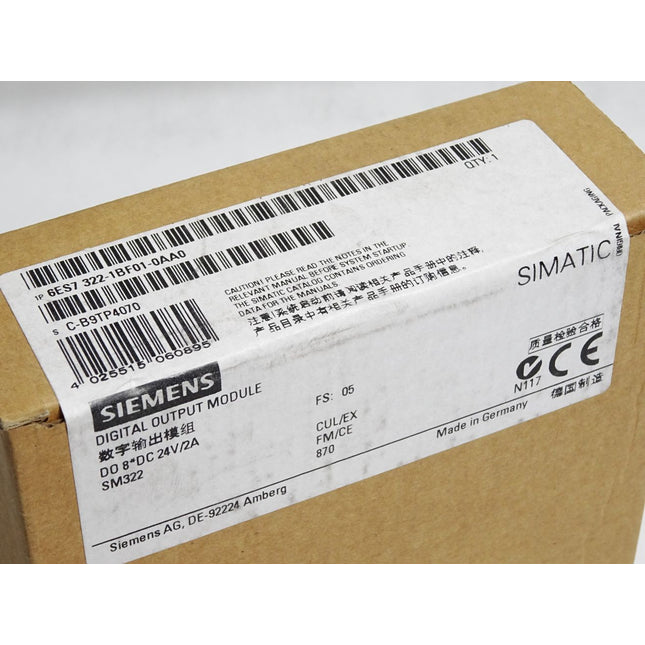 Siemens SM322 6ES7322-1BF01-0AA0 6ES7 322-1BF01-0AA0 / Neu OVP versiegelt