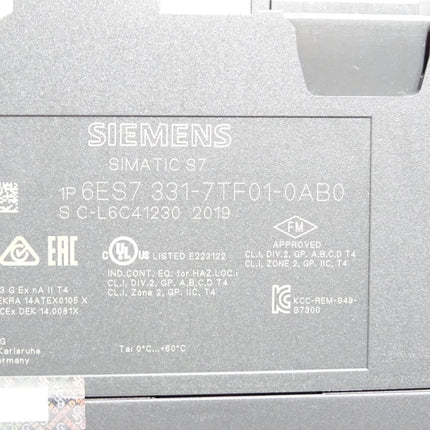 Siemens S7-300 SM331 6ES7331-7TF01-0AB0 6ES7 331-7TF01-0AB0 / Neu OVP