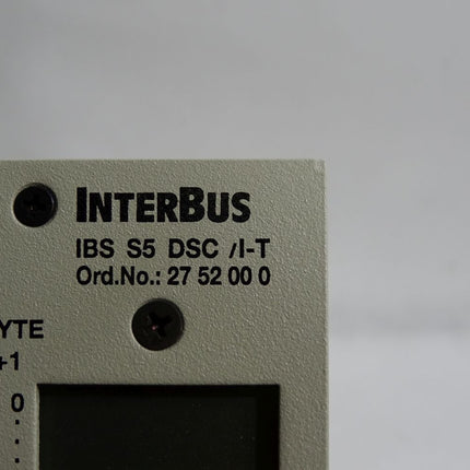 Phoenix Contact 2752000 IBS S5 DSC/I-T Anschaltbaugruppe - Maranos.de