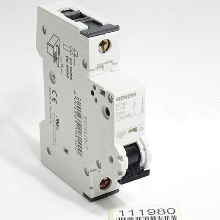 Siemens Leitungsschutzschalter 5SY4120-7 MCB C20 - Maranos.de