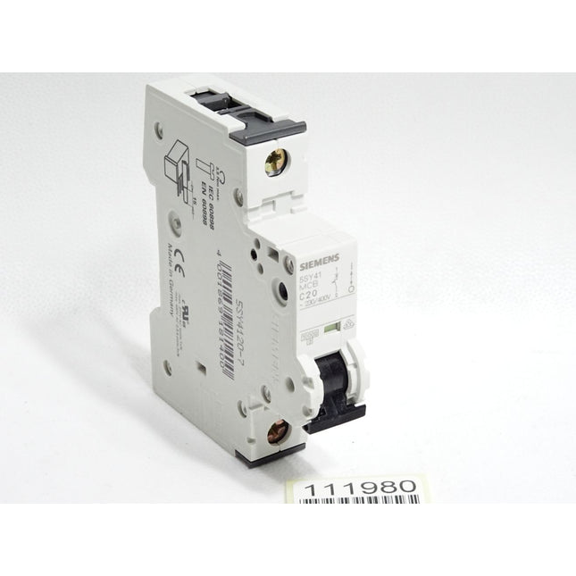 Siemens Leitungsschutzschalter 5SY4120-7 MCB C20 - Maranos.de
