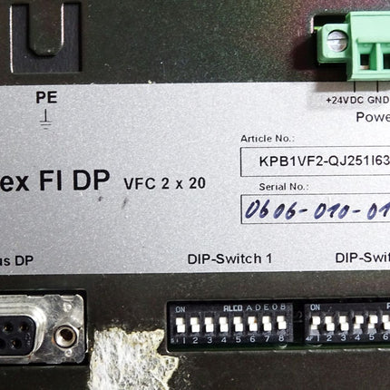 microSYST mitex FI DP VFC 2x20 Panel KPB1VF2-QJ251I63-000 - Maranos.de