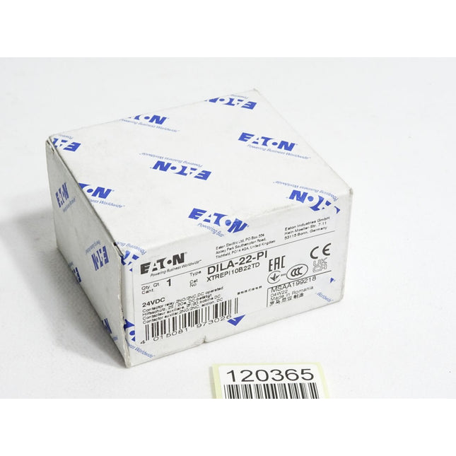 Eaton Hilfsschütz 24VDC DILA-22-PI XTREPI10B22TD / Neu OVP