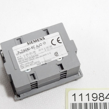 Siemens 3LD9280-5C AJO Hilfsschalter 1S+1 OE für Bodenbefestigung - Maranos.de