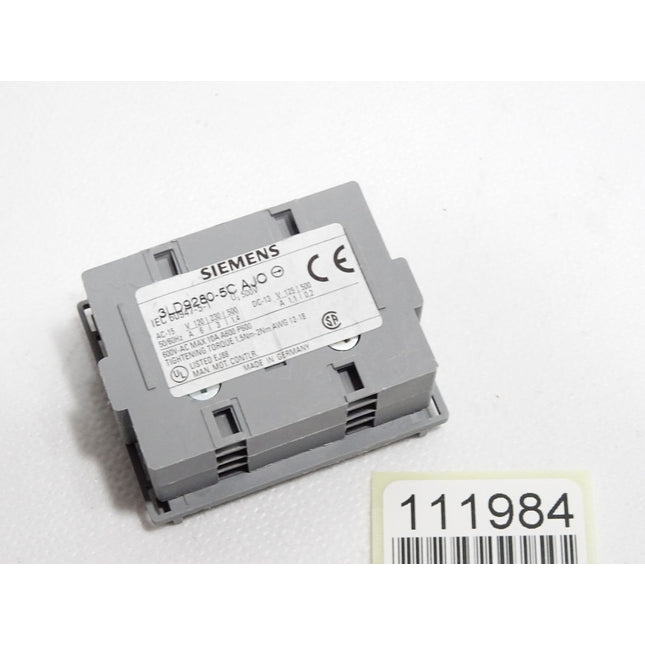 Siemens 3LD9280-5C AJO Hilfsschalter 1S+1 OE für Bodenbefestigung - Maranos.de