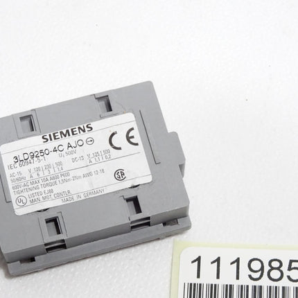 Siemens 3LD9250-4C AJO Hilfsschalter 1 OE für Bodenbefestigung - Maranos.de