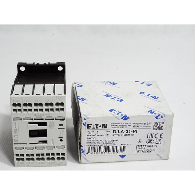 Eaton Hilfsschütz 24VDC DILA-31-PI XTREPI10B31TD / Neu OVP