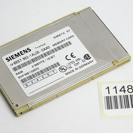 Siemens Memory Card 2MB 6ES7952-1AL00-0AA0 6ES7 952-1AL00-0AA0 - Maranos.de
