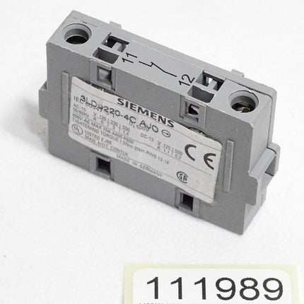 Siemens 3LD9220-4C AJO Hilfsschalter 1 OE für Bodenbefestigung - Maranos.de