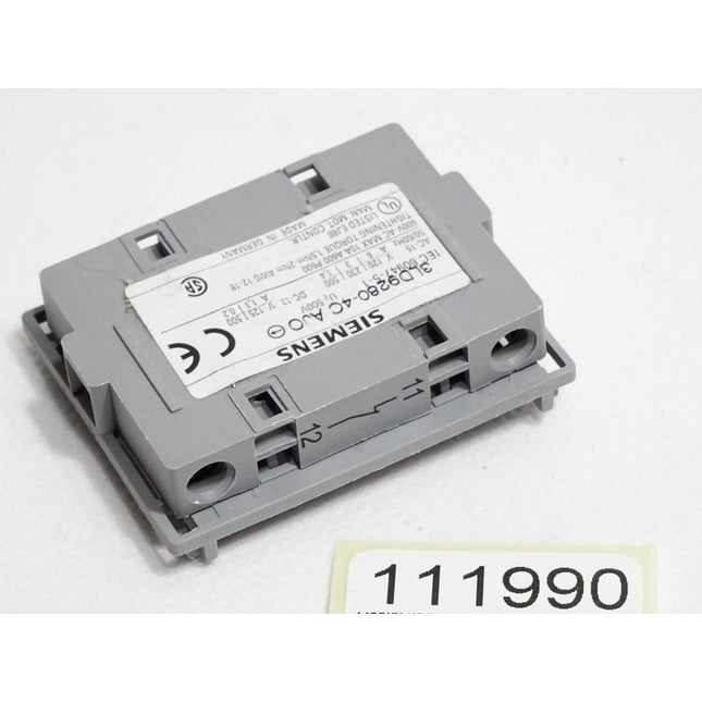 Siemens 3LD9280-4C AJO Hilfsschalter 1 OE für Bodenbefestigung - Maranos.de
