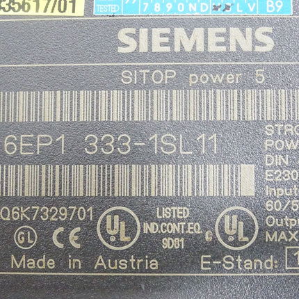 Siemens Sitop Power 5 6EP1333-1SL11