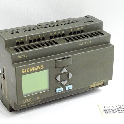 Siemens Logo! 24L 6ED1053-1CA00-0BA0 6ED1 053-1CA00-0BA0