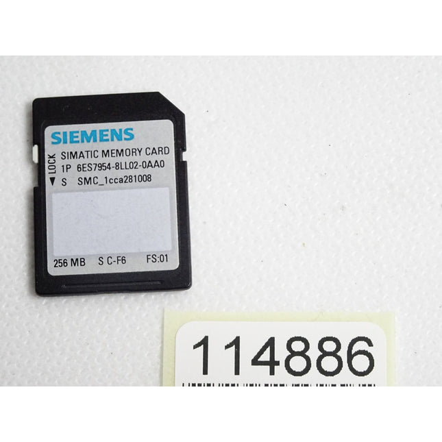 Siemens Memory Card 256MB 6ES7954-8LL02-0AA0 6ES7 954-8LL02-0AA0 - Maranos.de