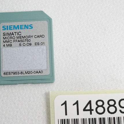 Siemens Memory Card 4MB 6ES7953-8LM20-0AA0 6ES7 954-8LM20-0AA0 - Maranos.de