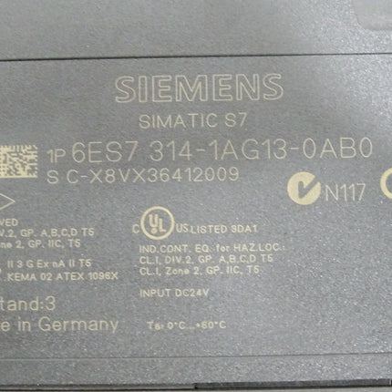 Siemens S7-300 CPU314 6ES7314-1AG13-0AB0 6ES7 314-1AG13-0AB0