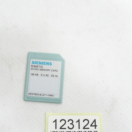 Siemens Micro memory Card 128KB 6ES7953-8LG11-0AA0 6ES7 953-8LG11-0AA0