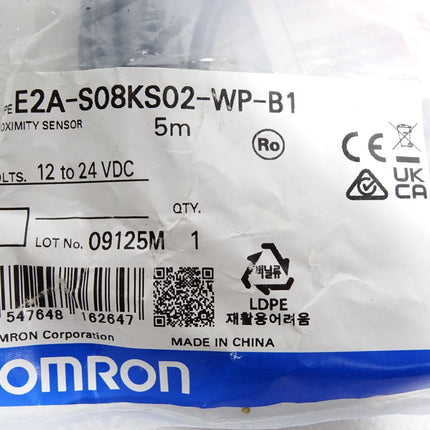 Omron Näherungsschalter E2A-S08KS02-WP-B1 / Neu OVP