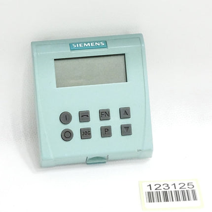 Siemens Sinamics G110 BOP Panel 6SL3255-0AA00-4BA0