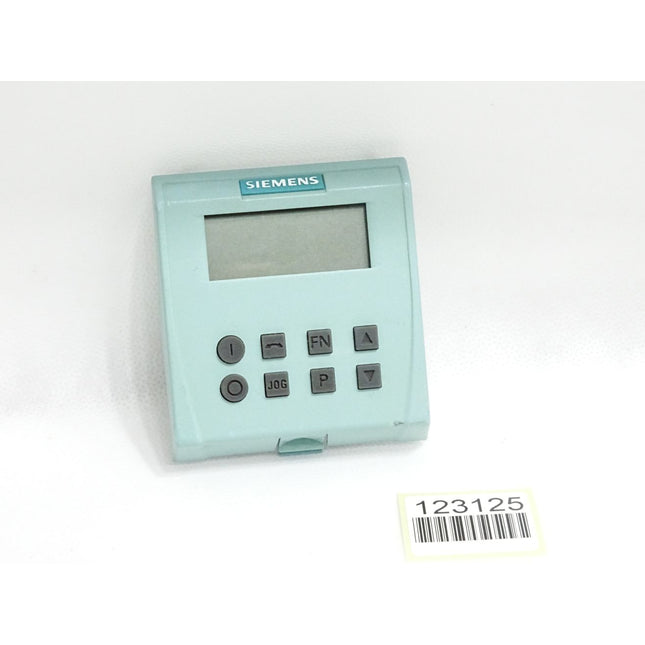 Siemens Sinamics G110 BOP Panel 6SL3255-0AA00-4BA0