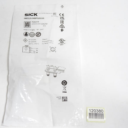 Sick IME12-04BPSZC0S Induktiver Näherungssensor 1040764 / Neu OVP - Maranos.de
