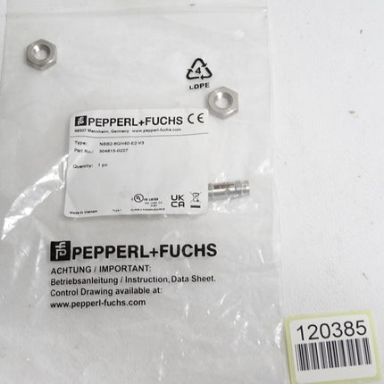 Pepperl+Fuchs Induktiver Näherungssensor 304615-0227 NBB2-8GH40-E2-V3 / Neu OVP - Maranos.de