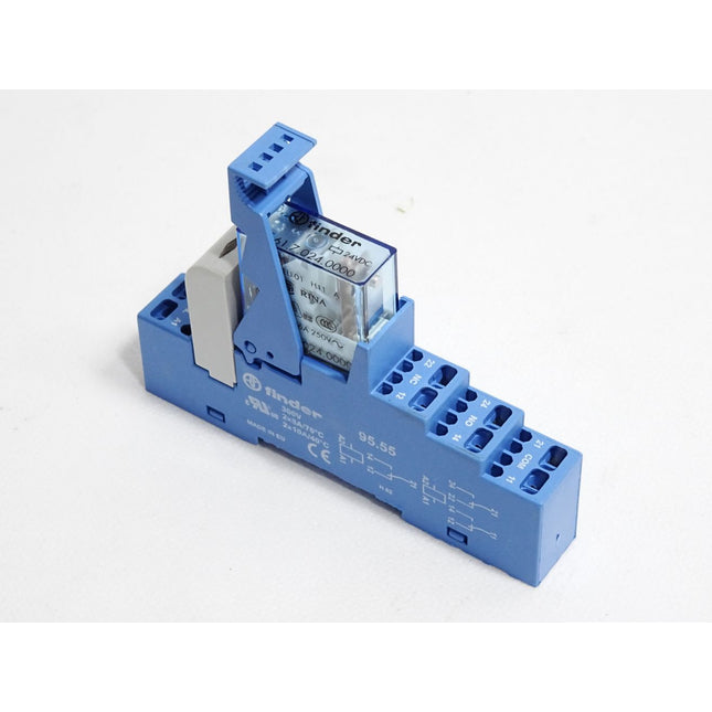 Finder Relais 40.61.7.024.0000 Sockel 95.55 Steckmodul 99.02.9.024.99 Unbenutzt - Maranos.de