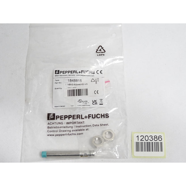 Pepperl+Fuchs Induktiver Näherungssensor 304615-0126 NBN3-8GM40-E2-V3 / Neu OVP