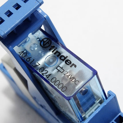 Finder Relais 40.61.7.024.0000 Sockel 95.55 Steckmodul 99.02.9.024.99 Unbenutzt - Maranos.de