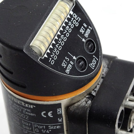 Ifm electronic Drucksensor mit LED-Balkenanzeige PB5002 - Maranos.de