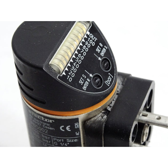 Ifm electronic Drucksensor mit LED-Balkenanzeige PB5002