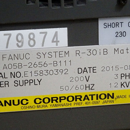 Fanuc Robot Controller / Steuergerät System R-30iB Mate M-2iA A05B-2656-B111