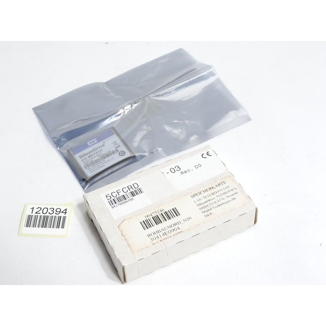 B&R CompactFlash 512MB 5CFCRD.0512-03 Rev.D0 / Neu OVP