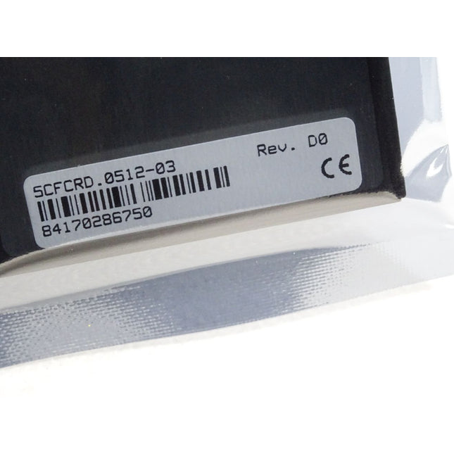B&R CompactFlash 512MB 5CFCRD.0512-03 Rev.D0 / Neu OVP