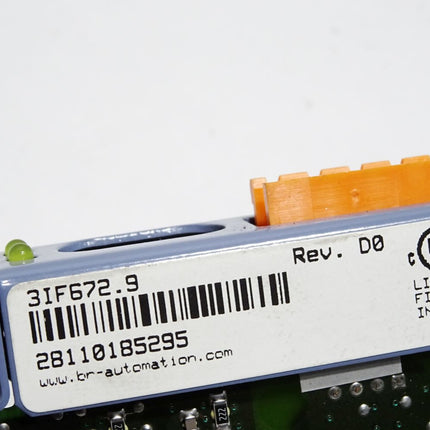 B&R Schnittstellenmodul 3IF672.9 Rev.D0