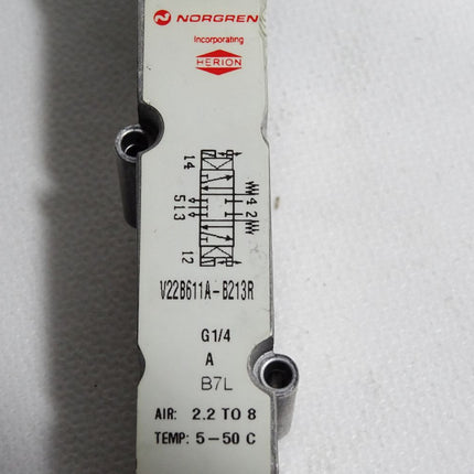 Norgren Magnetventil V22B611A-B213R - Maranos.de