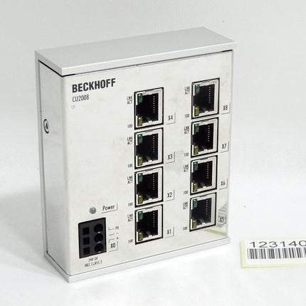 Beckhoff Ethernet-Switch CU2008 8 RJ45-Ethernet-Ports