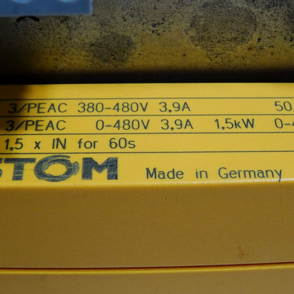 Alstom Frequenzumrichter ALSPA MV 1004 029.203398 1.5kW - Maranos.de