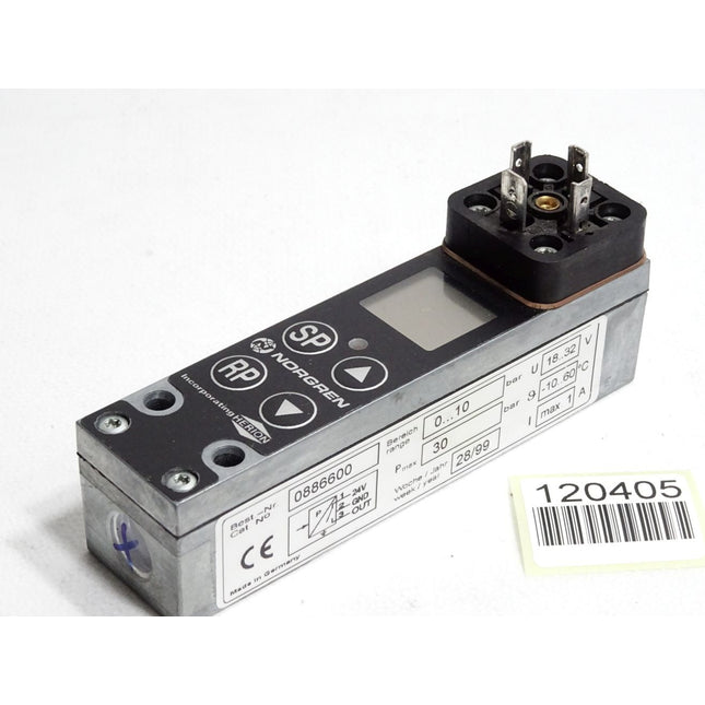 Norgren Drucksensor 0886600 0…10bar max 30bar 18…32V -10…60°C - Maranos.de