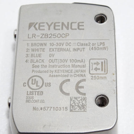 Keyence LR-ZB250CP Abstandsbasierter Lasersensor - Maranos.de