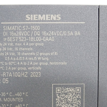 Siemens S7-1500 DI 6ES7523-1BL00-0AA0 6ES7 523-1BL00-0AA0