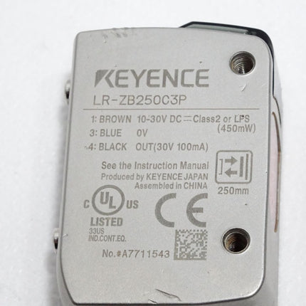 Keyence LR-ZB250C3P Abstandsbasierter Lasersensor - Maranos.de