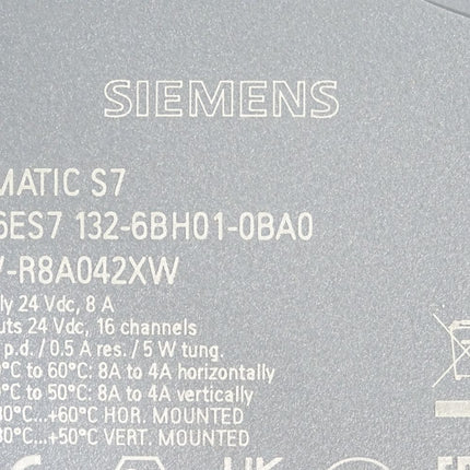 Siemens ET200SP DQ 6ES7132-6BH01-0BA0 6ES7 132-6BH01-0BA0