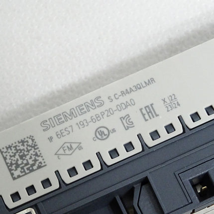 Siemens ET200SP Base Unit 6ES7193-6BP20-0DA0 6ES7 193-6BP20-0DA0