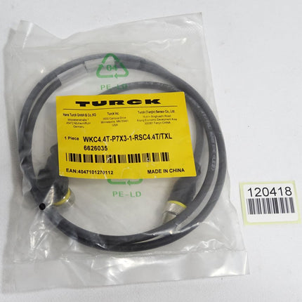 Turck Aktuator- und Sensorleitung WKC4.4T-P7X3-1-RSC4.4T/TXL 6626035 / Neu OVP - Maranos.de