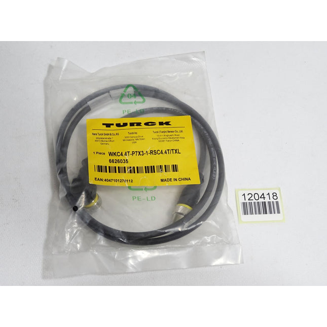 Turck Aktuator- und Sensorleitung WKC4.4T-P7X3-1-RSC4.4T/TXL 6626035 / Neu OVP - Maranos.de