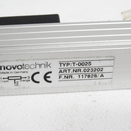 Novotechnik Wegaufnehmer potentiometrisch T-0025 023202 / Neuwertig - Maranos.de