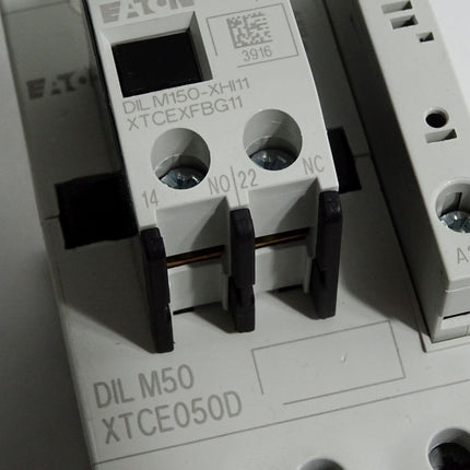 Eaton DILM50 XTCE050D 380V50/60Hz + DILM150-XHI11 XTCEXFBG11  / Unbenutzt