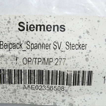 Siemens beipack Spanner Stecker für OP277 TP277 MP277 A5E02356508 / Neu OVP - Maranos.de