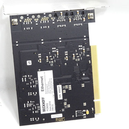 Beckhoff Ethernet-Einsteckkarte 2 Kanäle PCI FC9002 / Neuwertig - Maranos.de